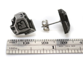 Dancer FFXIV Soul Crystal Earrings/Job Stone FF14 Final Fantasy 14 FFXIV Charm -Stainless Steel Stud-