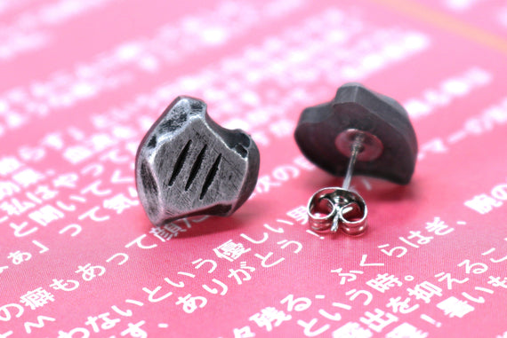 Monk FFXIV Soul Crystal Earrings/Job Stone FF14 Final Fantasy 14 FFXIV Charm -Stainless Steel Stud-