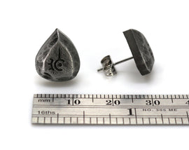 Red Mage FFXIV Soul Crystal Earrings/Job Stone FF14 Final Fantasy 14 FFXIV Charm -Stainless Steel Stud-