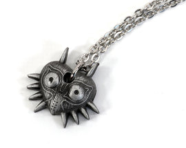 Zelda Charm Necklace Majoras Mask -Metal Resin- Legend of Zelda Breath of the Wild  - Nintendo/Zelda Gift