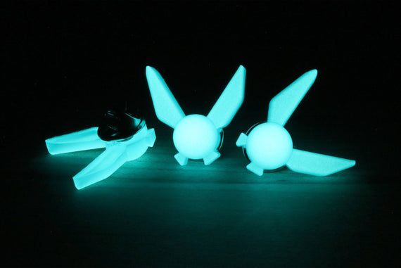 Zelda Glow in the Dark Navi Pin-  Legend of Zelda gift Breath of the Wild