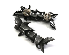 Jinx Fishbones Pin Large,  jinx Cosplay, League of Legends Cosplay or Gift