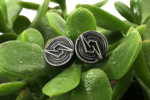 Super Metroid Screw Attack Earrings -Samus Aran Gift or Samus Cosplay