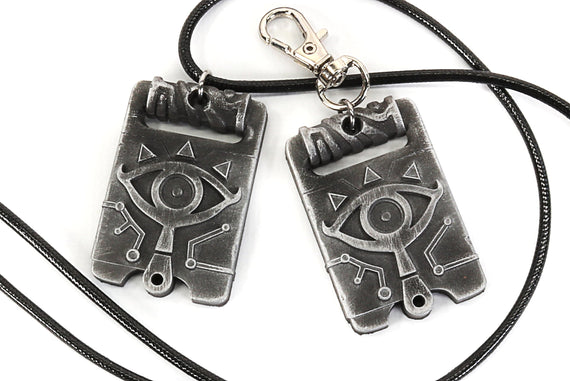 Zelda Sheikah Slate Legend of Zelda Breath of the Wild Necklace - Nintendo/Zelda Gift