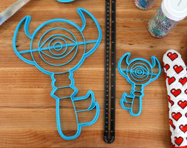 12 Inch Boss Key Cookie Cutter -  Zelda Cookie Cake  - Breathe of the Wild Cookie Cutter /  Nintendo Gift