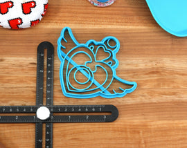 Magical Girl Cookie Cutters - Soul Gem Egg, Sealing Wand Key, Crisis Moon Compact, Strawberry Bell, Moon Stick - Anime Cookie Cutters