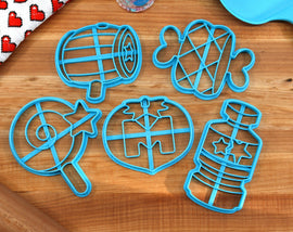 Kirby Power Items - Invincible Candy, Kirby Hammer, Kirby Meat, Maxim Tomato, Pep Brew