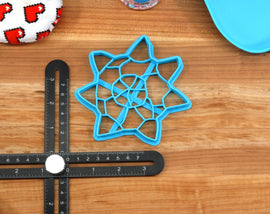 Elemental Evolution Stone Cookie Cutters - Sun Stone, Leaf Stone, Thunder Stone, Fire Stone, Water Stone - Video Game Gift