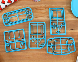 Nintendo Handheld Cookie Cutters - Gameboy, Gameboy Advanced, Switch Lite, DS, S -VideoGame Controller /  Nintendo Gift