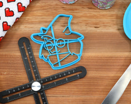 Deltarune Cookie Cutters Chapter 1 - Kris, Ralsei, Susie, Seam, Jevil  - Undertale /  Baking Gift