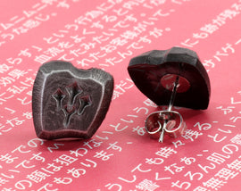 Sage FFXIV Soul Crystal Earrings/SGE Job Stone FF14 Final Fantasy 14 FFXIV Charm -Stainless Steel Stud-