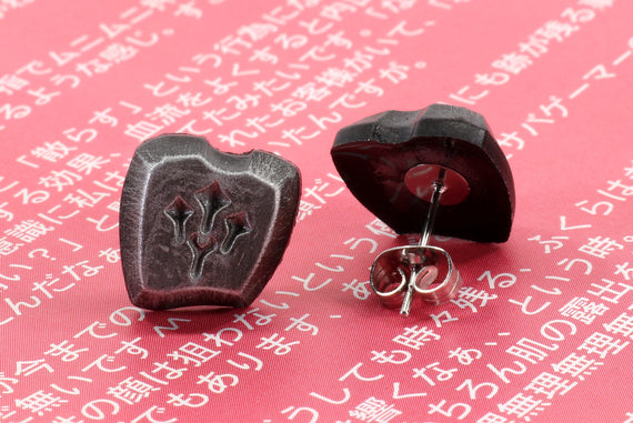 Sage FFXIV Soul Crystal Earrings/SGE Job Stone FF14 Final Fantasy 14 FFXIV Charm -Stainless Steel Stud-