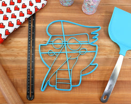 XL 12 Inch Deltarune Spamton Face Cookie Cutter - Spamton Cake - Undertale /  Baking Gift