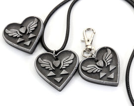 Deltarune Keychain / Necklace - Deltarune Symbol - Spamton - Undertale Gift