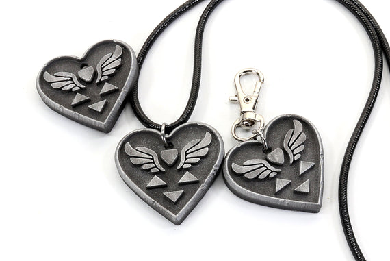 Deltarune Keychain / Necklace - Deltarune Symbol - Spamton - Undertale Gift