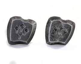 Sage FFXIV Soul Crystal Earrings/SGE Job Stone FF14 Final Fantasy 14 FFXIV Charm -Stainless Steel Stud-