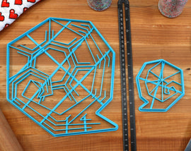 XL 12 Inch Kokiri Emerald Cookie Cutter -  Zelda Cookie Cake  - Breathe of the Wild Cookie Cutter /  Nintendo Gift