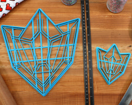 XL 12 Inch Goron Ruby Cookie Cutter -  Zelda Cookie Cake  - Breathe of the Wild Cookie Cutter /  Nintendo Gift