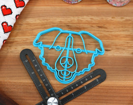 Australian Shepherd Cookie Cutters - Cute Aussie, Aussie Face, Australian Shepherd Stack, Sitting Aussie -  Aussie Gift