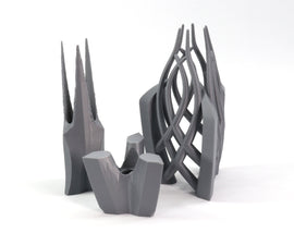 White Wizard Staff Topper DIY Cosplay Prop Kit - Renaissance and Fantasy Cosplay