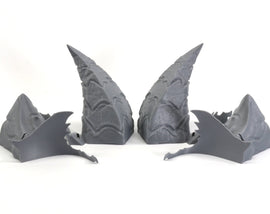 FFXIV Au'ra Female Horns 03 DIY Cosplay Prop Kit