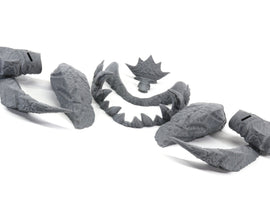 FFXIV Au'ra Female Horns 04 DIY Cosplay Prop Kit