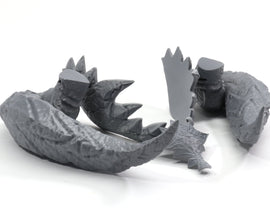 FFXIV Au'ra Female Horns 04 DIY Cosplay Prop Kit