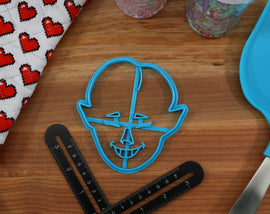 Majoras Mask Face Cookie Cutters - Happy Mask Salesman, Stray Fairy, Kafei, Guardian Diety, Foolish Monkey