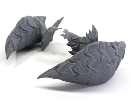 FFXIV Au'ra Female Horns 03 DIY Cosplay Prop Kit