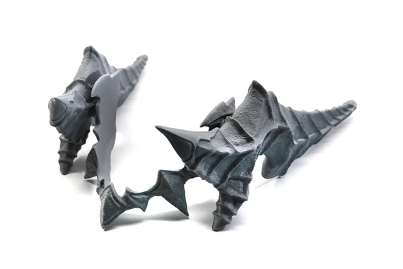 FFXIV Au'ra Male Horns 02 DIY Cosplay Prop Kit