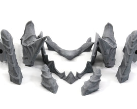 FFXIV Au'ra Male Horns 02 DIY Cosplay Prop Kit