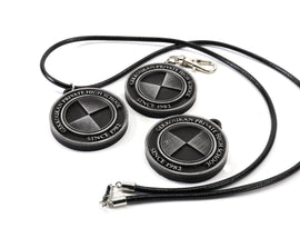 Persona 3 Gekkoukan High Keychain / Necklace Persona gift Shin Megami Tensei/Atlus/SMT