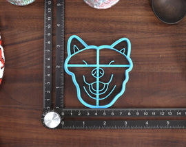 Akita Cookie Cutters - Akita Face, Akita Outline, Akita Sitting, Akite Squish, Akita Stack - Akita Gift
