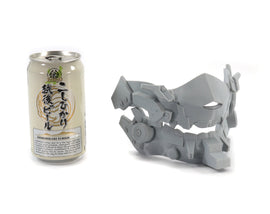 Cruel Angel Mask DIY Cosplay Prop Kit - Cyberpunk Facemask, Dystopian Face Guard