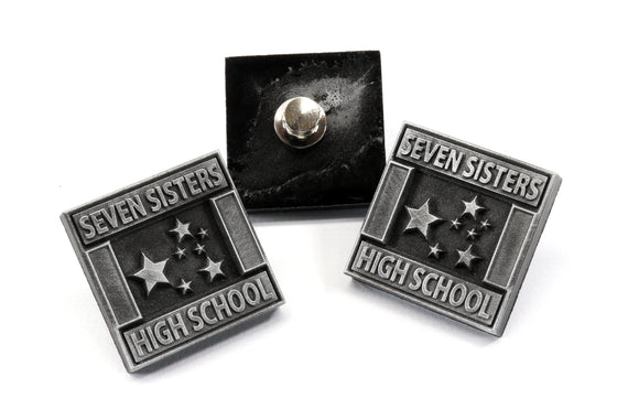 Persona 2 Seven sisters High School Pin - Persona gift Shin Megami Tensei/Atlus/SMT SPN1