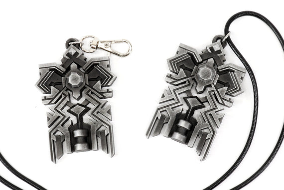 FFXIV Crystal Exarch StaffKeychain- Shadowbringers Final Fantasy 14 - Graha Tia Cosplay, Soul Transfer Soul Vessel KY1