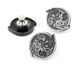 Carbuncle Final Fantasy Yin & Yang Pin - Carbuncle Yin Yang Metal, Final Fantasy Cosplay | SPN1