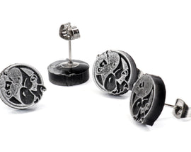 Tonberry FFXIV Yin & Yang Earrings - Tonberry Earrings - Final Fantasy Cosplay | ERG1