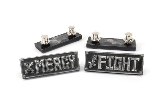 Undertale Mercy and Fight Pin - Deltarune Pin - Spamton Pin- Undertale Gift SPN1