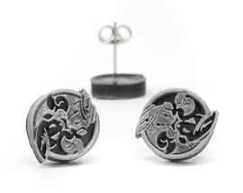 Carbuncle FFXIV Yin & Yang Earrings - Carbuncle Earrings - Final Fantasy 9 Cosplay ERG1