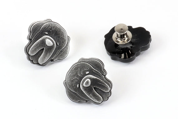 English Mastiff Pin - Cute Mastiff Face - Mastiff Dog Gift- Gift for English Mastiff Owner SPN1