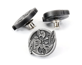 Carbuncle Final Fantasy Yin & Yang Pin - Carbuncle Yin Yang Metal, Final Fantasy Cosplay | SPN1