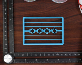 Illinois Cookie Cutters - Chicago Flag, Hot Dog, Cloud Gate, Illinois State Outline, Tully Monster Fossil - IL Gift Idea