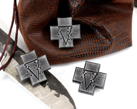 Eyes of the Pinned God Pin - Lilith Angel Pin, Mecha Anime Pin, Angel Mask, Biblically Accurate Angels - SPN1