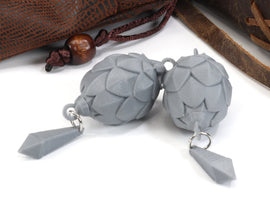 Zelda Tears of the Kingdom Lotus Bud Earrings - DIY Cosplay Prop Kit - Breath of the Wild Cosplay - Princess Cosplay