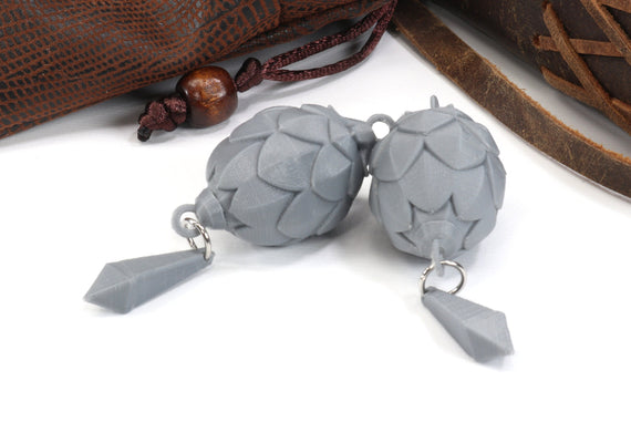Zelda Tears of the Kingdom Lotus Bud Earrings - DIY Cosplay Prop Kit - Breath of the Wild Cosplay - Princess Cosplay