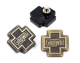 Brisket Pin - Growth Plus Pin - Pinback Buttons - Brisket Plus Symbol Cosplay - Burijitto Symbol | KY1