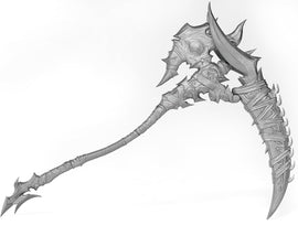 FFXIV Manderville Scythe Reaper DIY Cosplay Prop Kit - RPR Cosplay - ffxiv Reaper cosplay