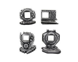 Digimon Digivice - TCG Memory Counters - Slots for Dice / See-Through Panel - D-3, Digivice, D-Ark, Original Virtual Brick - TCG Gift | SPN1