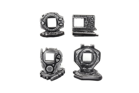 Digimon Digivice - TCG Memory Counters - Slots for Dice / See-Through Panel - D-3, Digivice, D-Ark, Original Virtual Brick - TCG Gift | SPN1